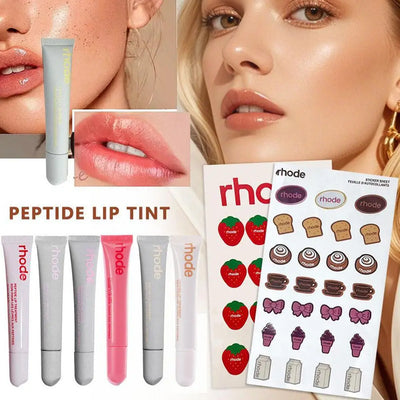 Tinted Lip Balm Lipstick Mirror Lasting Makeup Plump Moisturizing Lip Glaze Essence Gel Oil Cinnamon Roll Lip Gloss