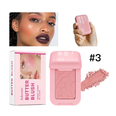 Bronzer Butter Bronzer for Dark Complexions Contour Palette with Matte Brown Shades for Nose Cheek and Profile Natural Nude Make