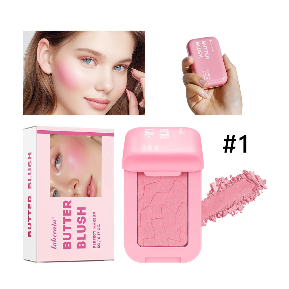 Bronzer Butter Bronzer for Dark Complexions Contour Palette with Matte Brown Shades for Nose Cheek and Profile Natural Nude Make